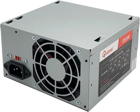 [Fuente de poder] FUENTE DE PODER QUASAD ATX-850W 24 - 4 PIN 2XSATA 8CM FAN AC INPUT 240-100V