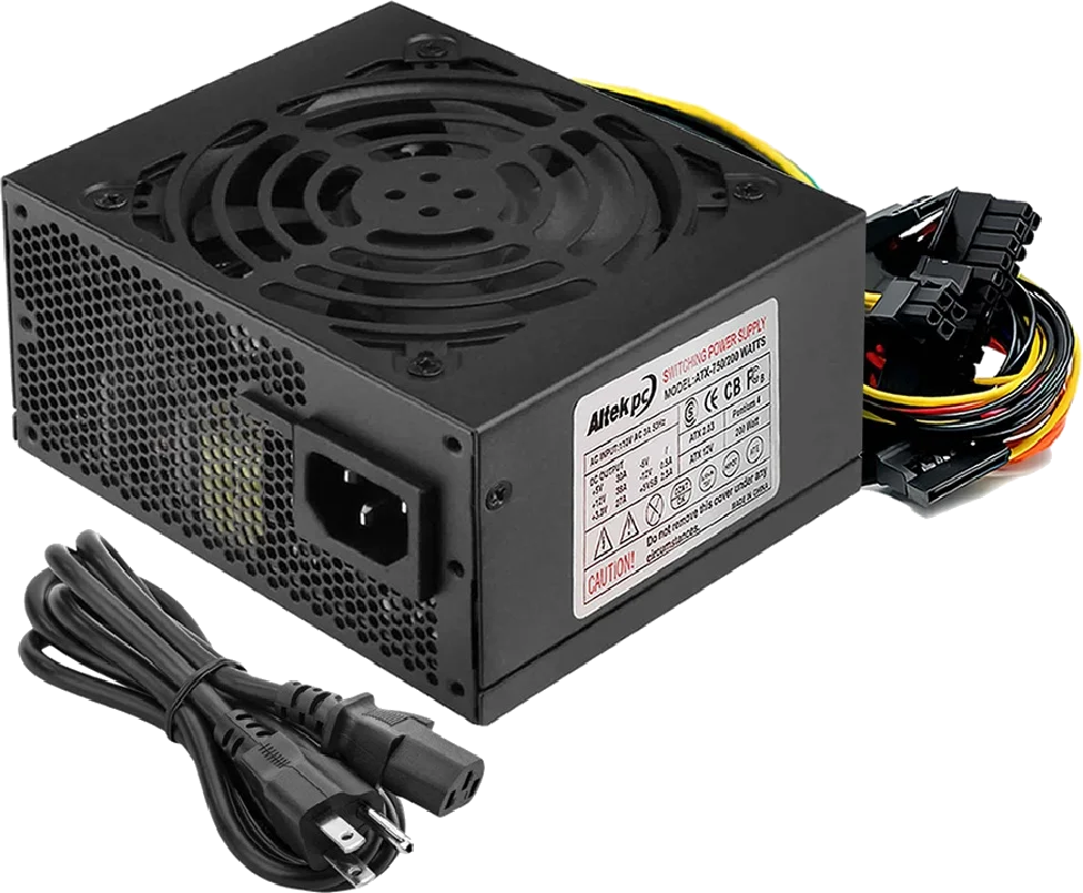 [Fuente de poder mini] FUENTE DE PODER ALTEK MINI ITX 875W GRIS