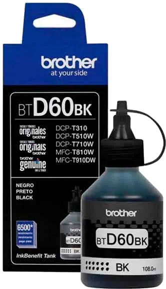 TINTA BROTHER NEGRA BTD60BK