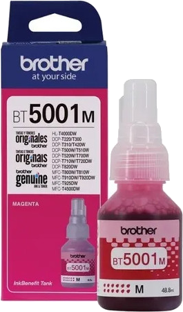 Tinta BROTHER BT5001M Magenta 