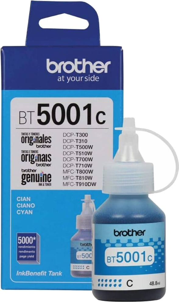 TINTA BROTHER BT5001C CYAN